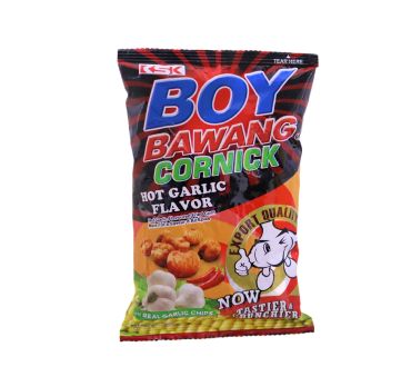 Ksk Boy Bawang Cornick 90G Hot Garlic Flvr Pack Of 10